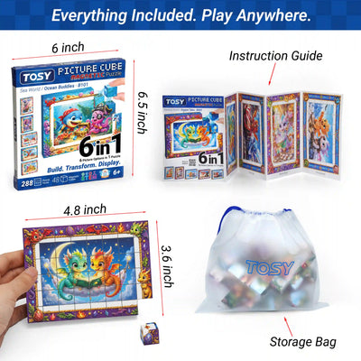 TOSY Picture Cube Dragon Tales