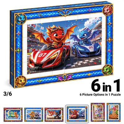 TOSY Picture Cube Dragon Tales