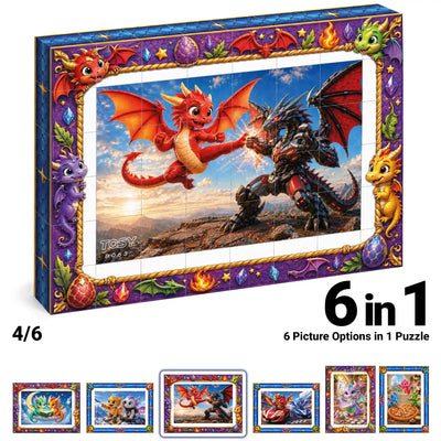 TOSY Picture Cube Dragon Tales