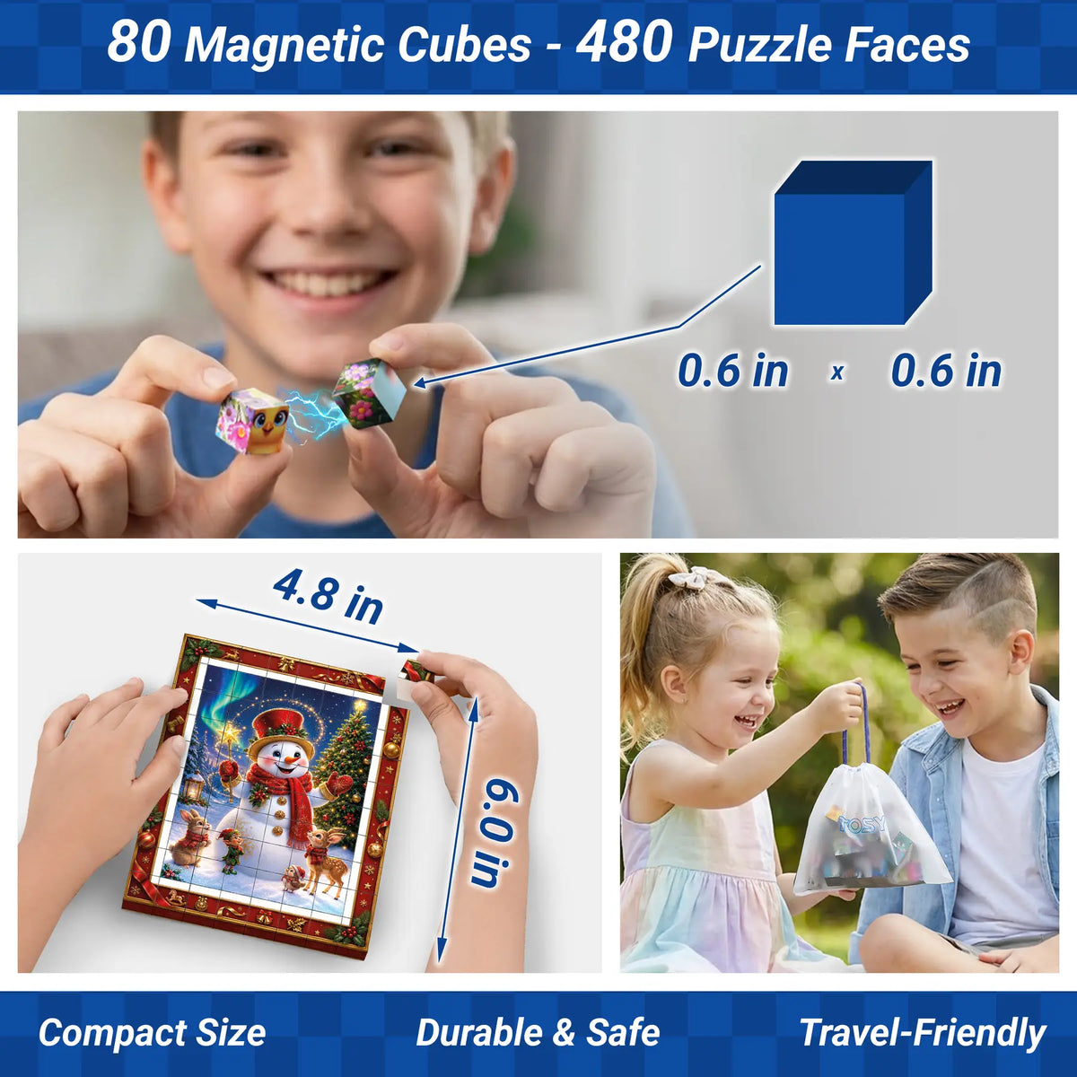 TOSY Picture Cube Enchanted Holiday
