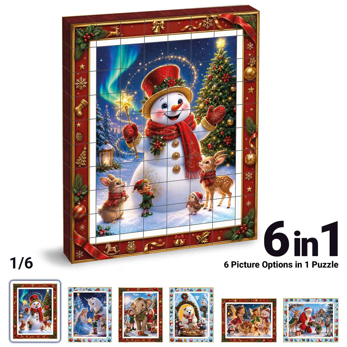 TOSY Picture Cube Enchanted Holiday