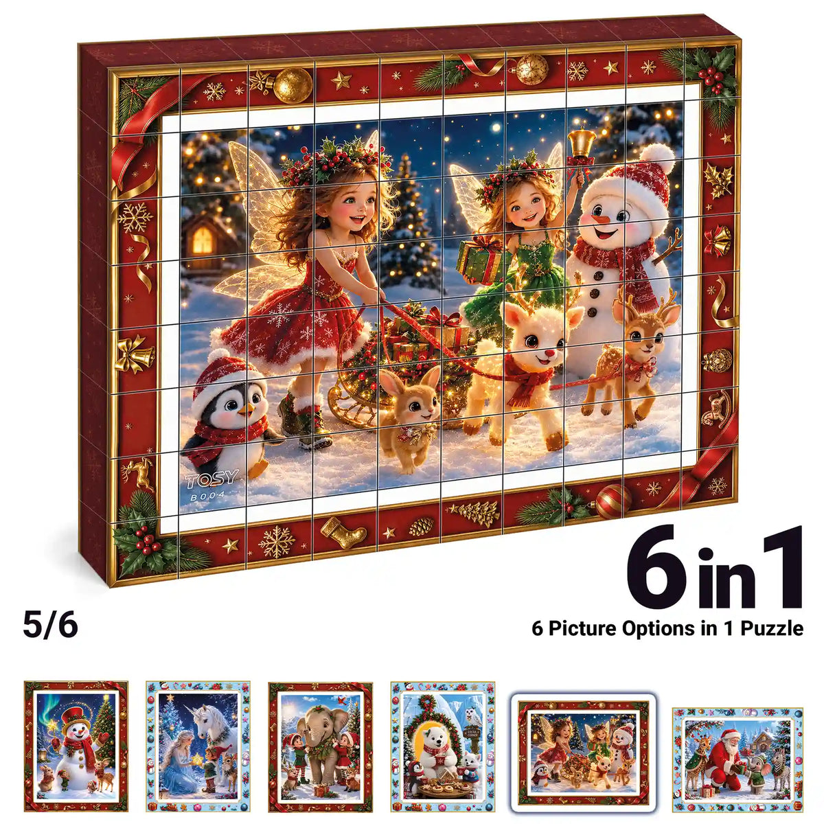 TOSY Picture Cube Enchanted Holiday
