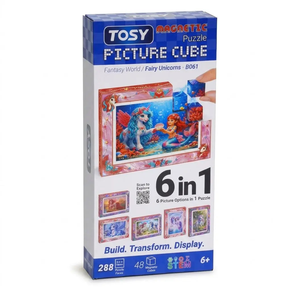 TOSY Picture Cube Fairy Unicorns