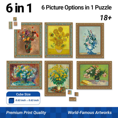 TOSY Picture Cube Floral