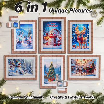 TOSY Picture Cube Frosty Friends - 2 Pack