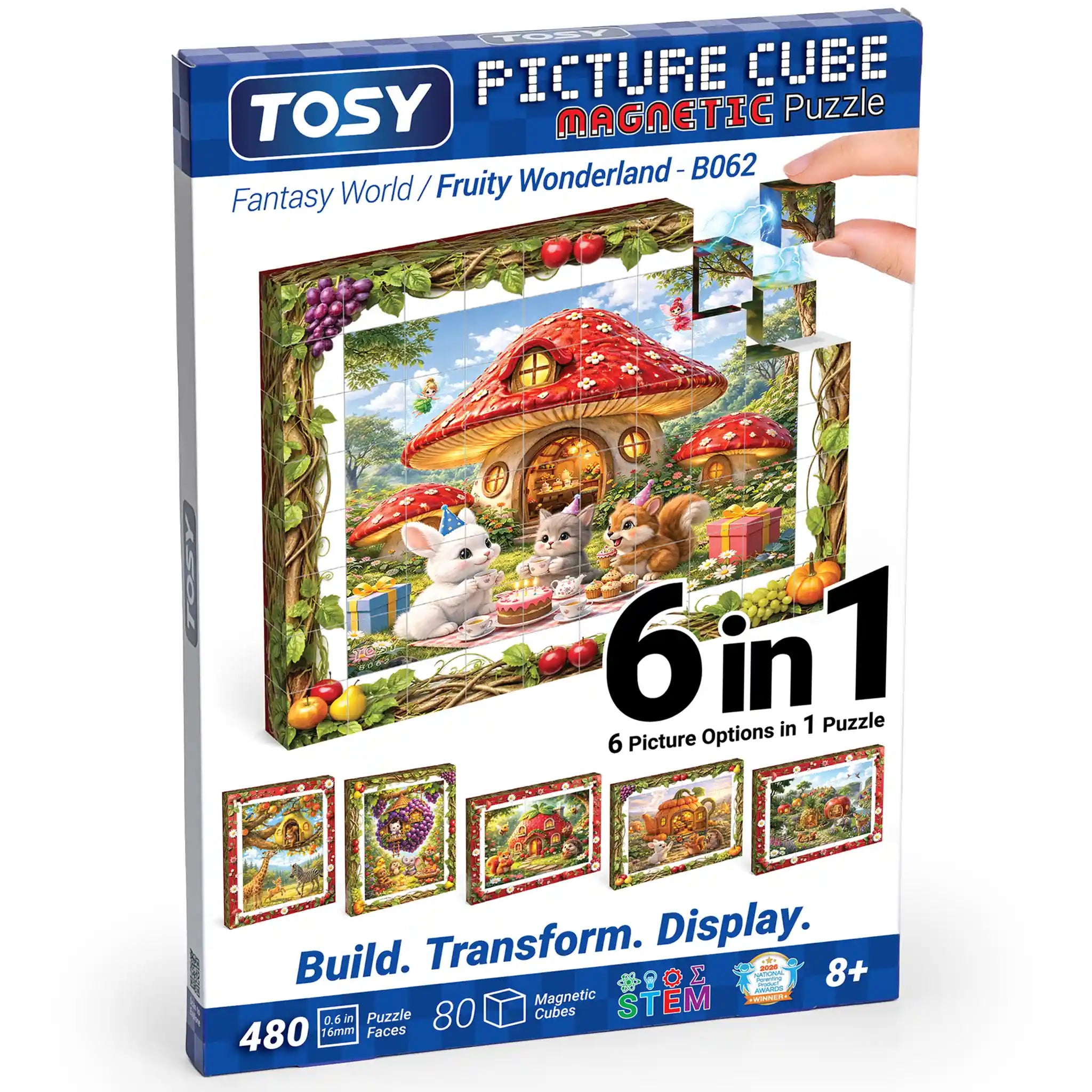 TOSY Picture Cube Fruity Wonderland