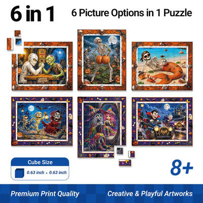 TOSY Picture Cube Halloween Spooky Fun
