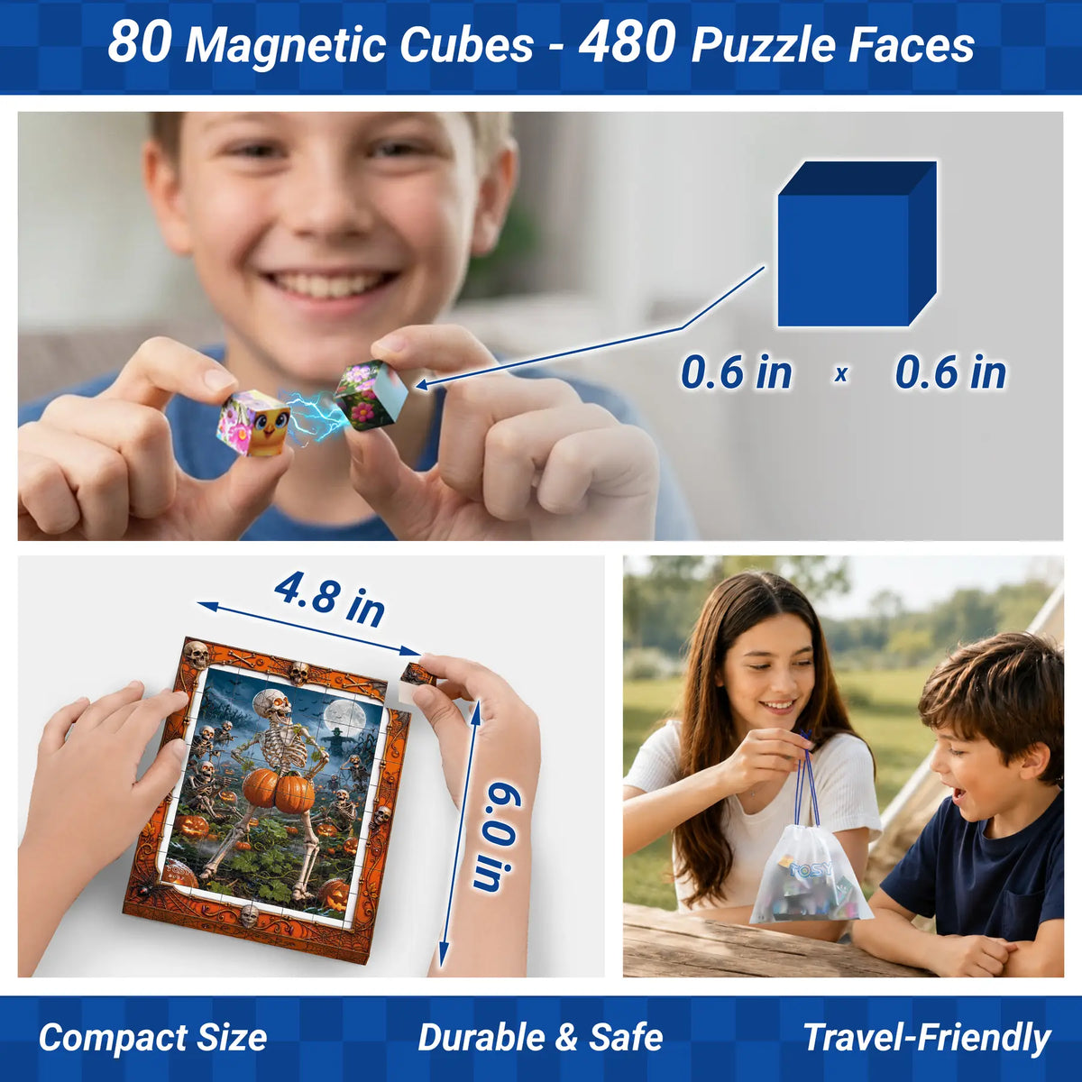 TOSY Picture Cube Halloween Spooky Fun