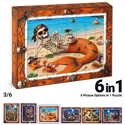 TOSY Picture Cube Halloween Spooky Fun