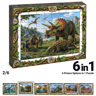 TOSY Picture Cube Life with Dinos