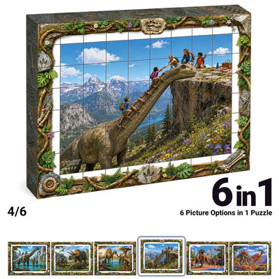 TOSY Picture Cube Life with Dinos