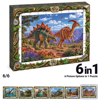 TOSY Picture Cube Life with Dinos