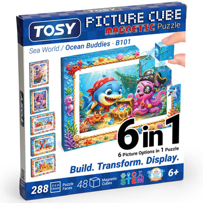 TOSY Picture Cube Ocean Buddies