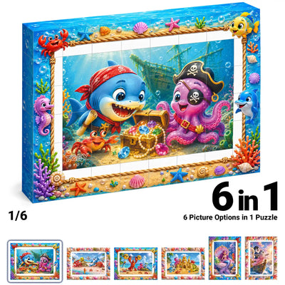 TOSY Picture Cube Ocean Buddies
