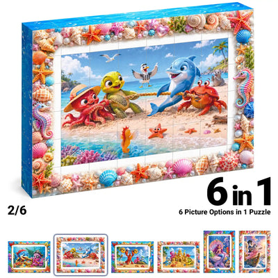 TOSY Picture Cube Ocean Buddies