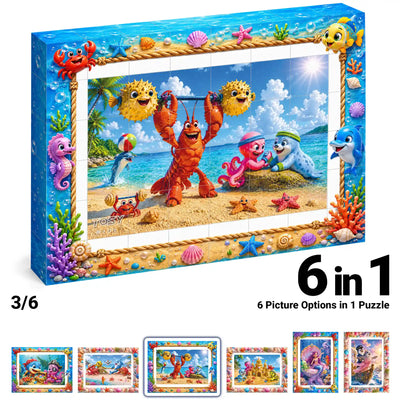 TOSY Picture Cube Ocean Buddies