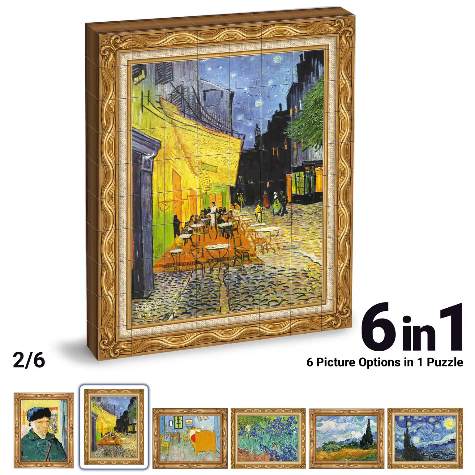TOSY Picture Cube Van Gogh
