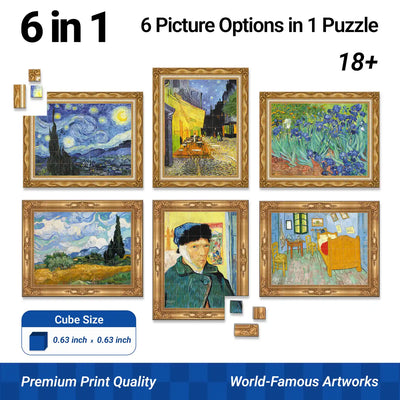TOSY Picture Cube Van Gogh