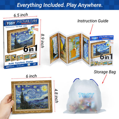 TOSY Picture Cube Van Gogh
