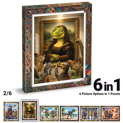 TOSY Picture Cube Wacky Dinos