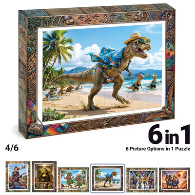 TOSY Picture Cube Wacky Dinos
