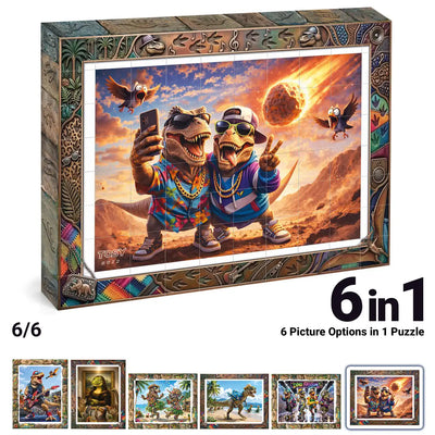 TOSY Picture Cube Wacky Dinos
