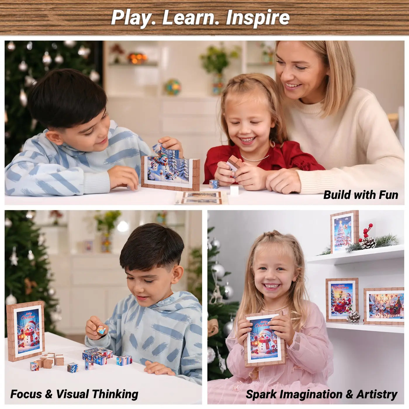 TOSY Picture Cube Frosty Friends - 2 Pack